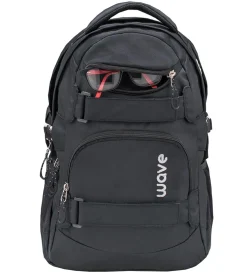 Wave Rucksack Set 2-tlg. Infinity - BLACK