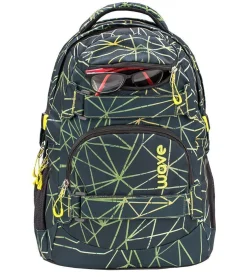 Wave Rucksack Set 2-tlg. Infinity - STRIPES GREEN