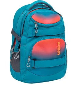 Wave Rucksack Set 2-tlg. Infinity - OMBRE NEON ORANGE AND BLUEBIRD