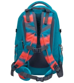 Wave Rucksack Set 2-tlg. Infinity - OMBRE NEON ORANGE AND BLUEBIRD