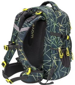 Wave Rucksack Set 2-tlg. Infinity - STRIPES GREEN