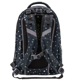 Wave Rucksack Set 2-tlg. Infinity - BLACK AND YELLOW DOTS