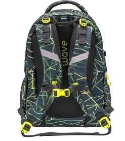 Wave Rucksack Set 2-tlg. Infinity - STRIPES GREEN