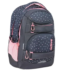 Wave Schulrucksack Infinity Move - DOTS PINKY