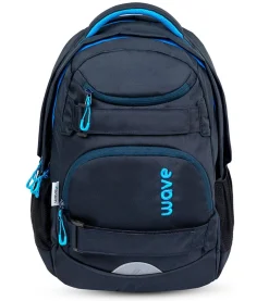 Wave Schulrucksack Infinity Move - HAZY BLUE