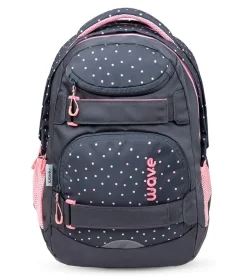 Wave Schulrucksack Infinity Move - DOTS PINKY