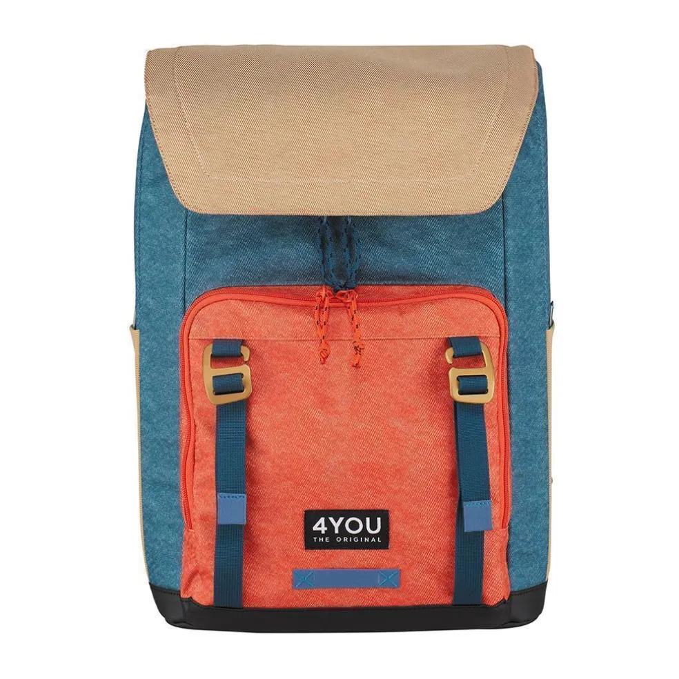 4YOU Rucksack - 4 THE ADVENTURE - Rot